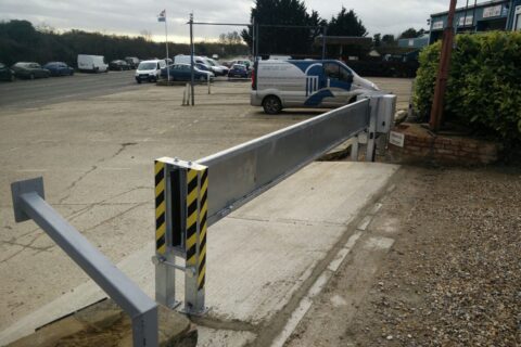 Knebworth Car Park Automatic Barriers 