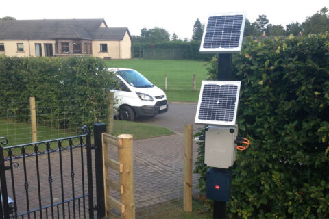 Bedfordshire Solar Powered Gate Opener